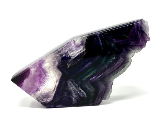 Rainbow Fluorite Crystal Wave Large 15cm