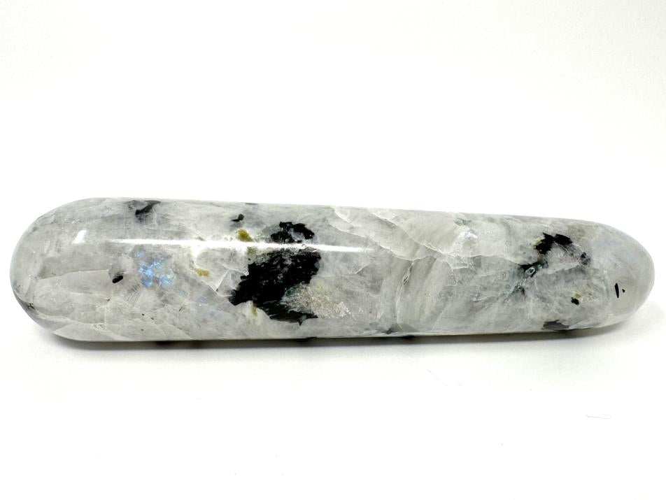 Rainbow Moonstone Crystal Massage Wand 11cm