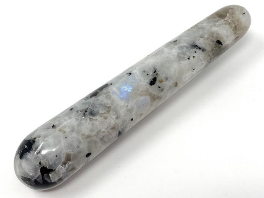 Rainbow Moonstone Crystal Massage Wand 13.9cm