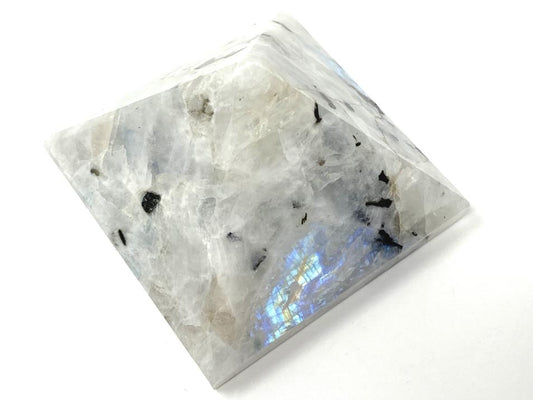 Rainbow Moonstone Crystal Pyramid 6.2cm