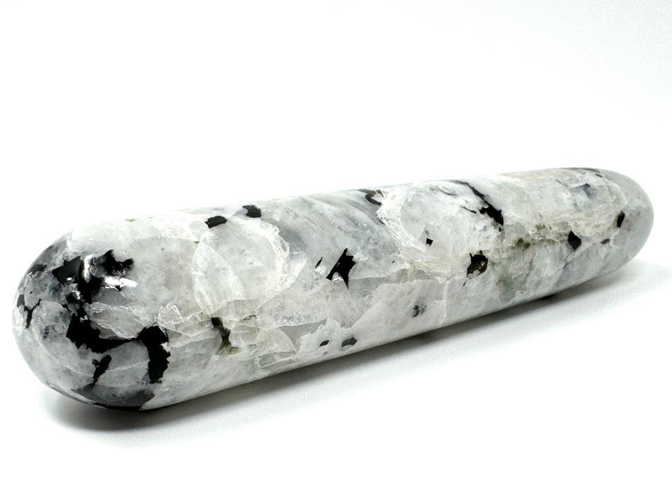 Rainbow Moonstone Crystal Massage Wand 11cm