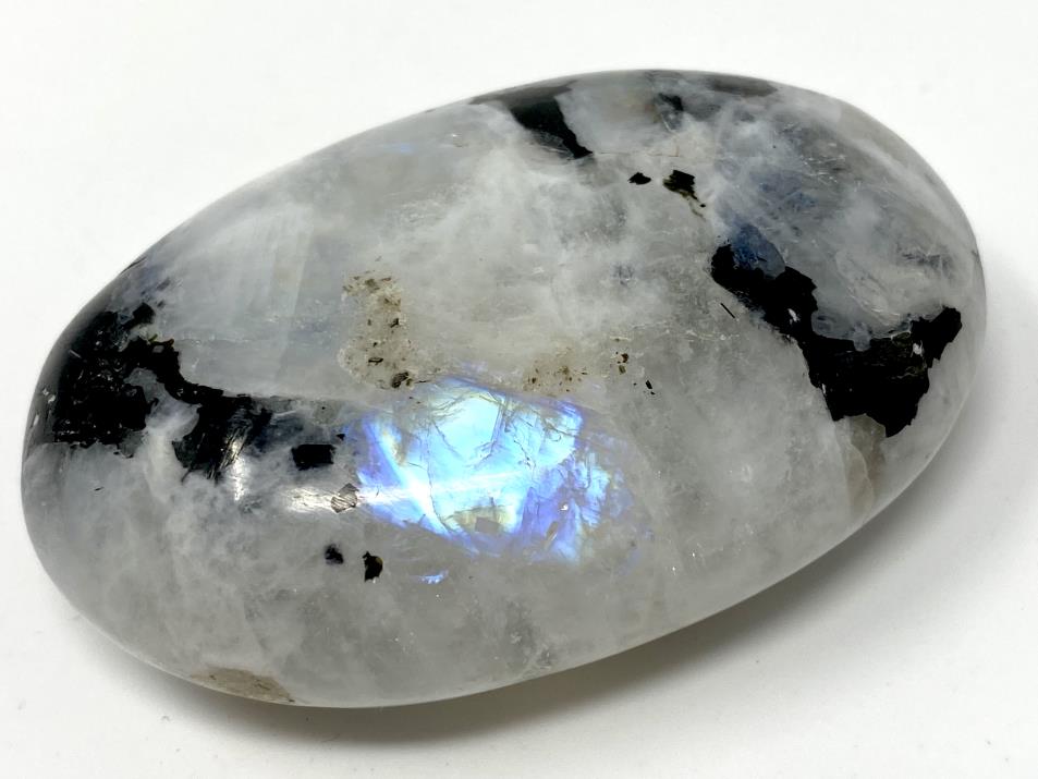 Rainbow Moonstone Crystal Pebble 6.3cm