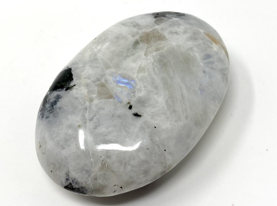 Rainbow Moonstone Crystal Pebble 6.3cm