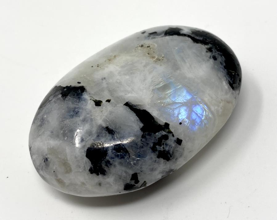 Rainbow Moonstone Crystal Pebble 6.3cm