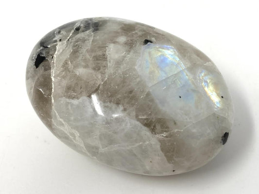 Rainbow Moonstone Crystal Pebble 5.1cm