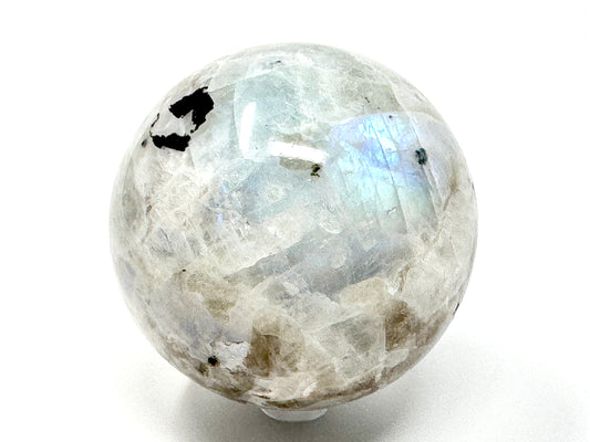 Large Rainbow Moonstone Crystal Sphere 7.6cm