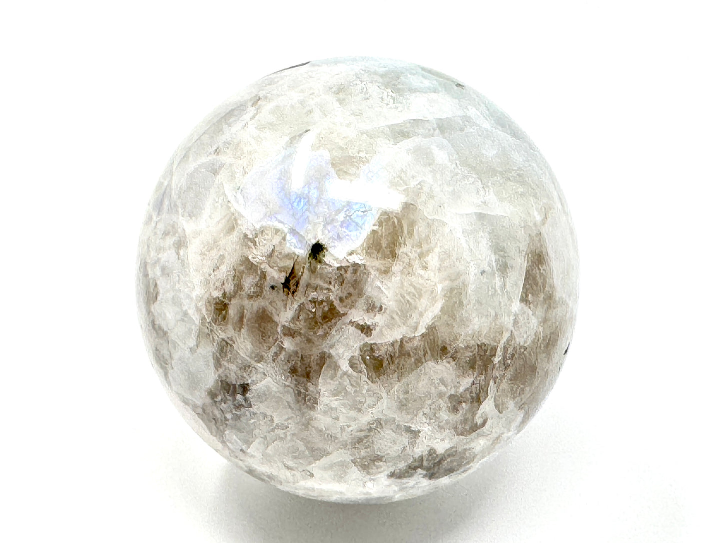 Large Rainbow Moonstone Crystal Sphere 7.6cm