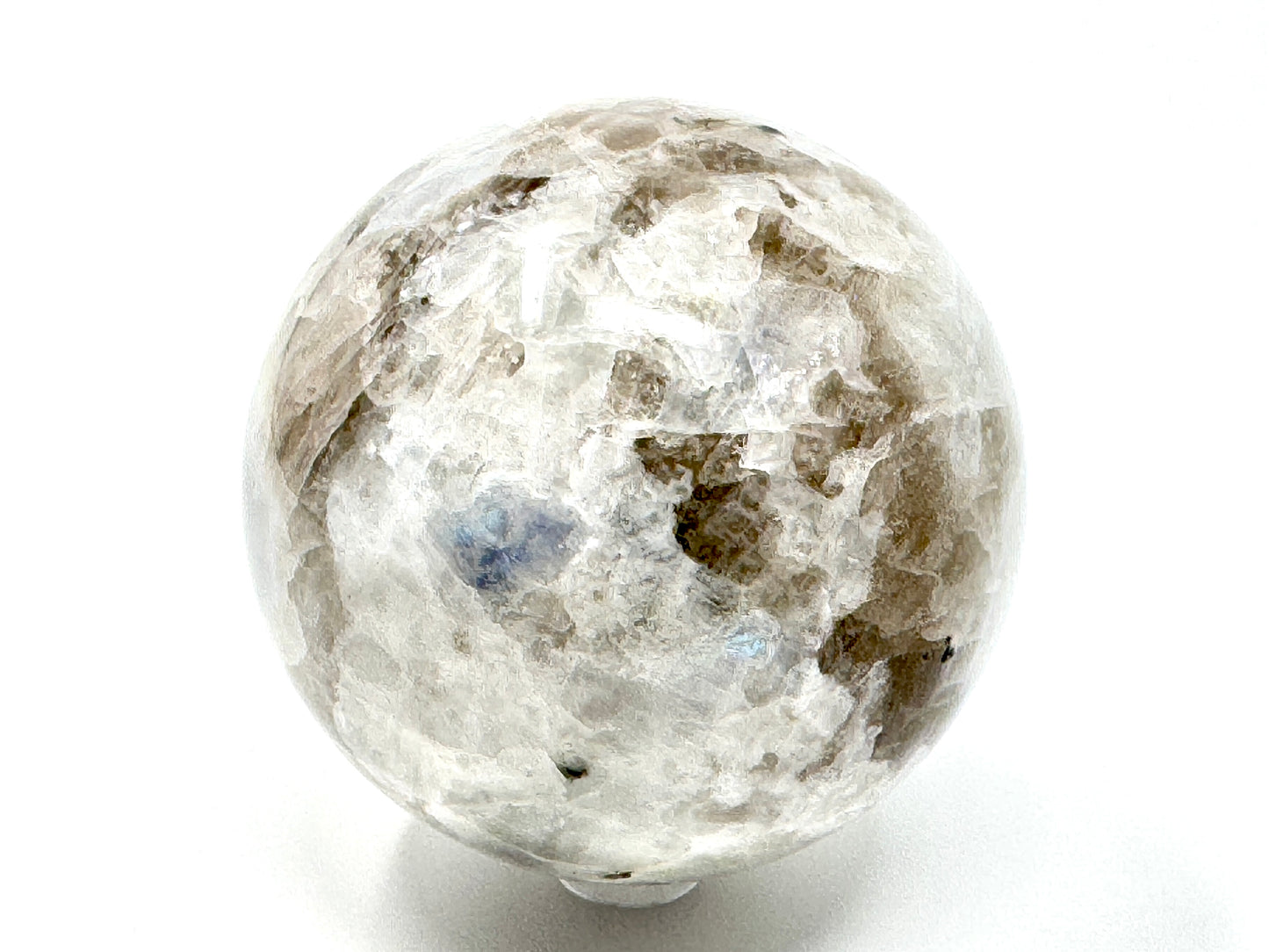 Large Rainbow Moonstone Crystal Sphere 7.6cm