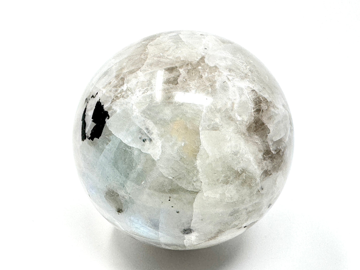 Large Rainbow Moonstone Crystal Sphere 7.6cm