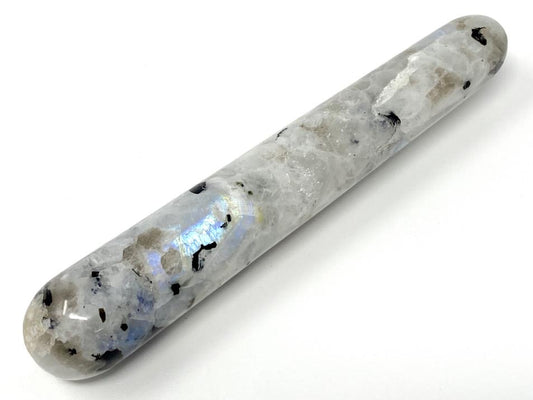 Rainbow Moonstone Crystal Massage Wand 13.2cm