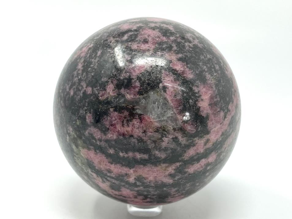 Rhodonite Crystal Sphere Large 7.8cm