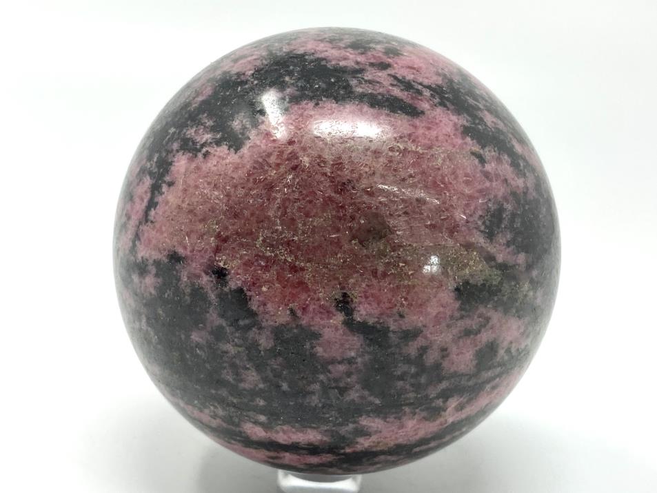 Rhodonite Crystal Sphere Large 7.8cm