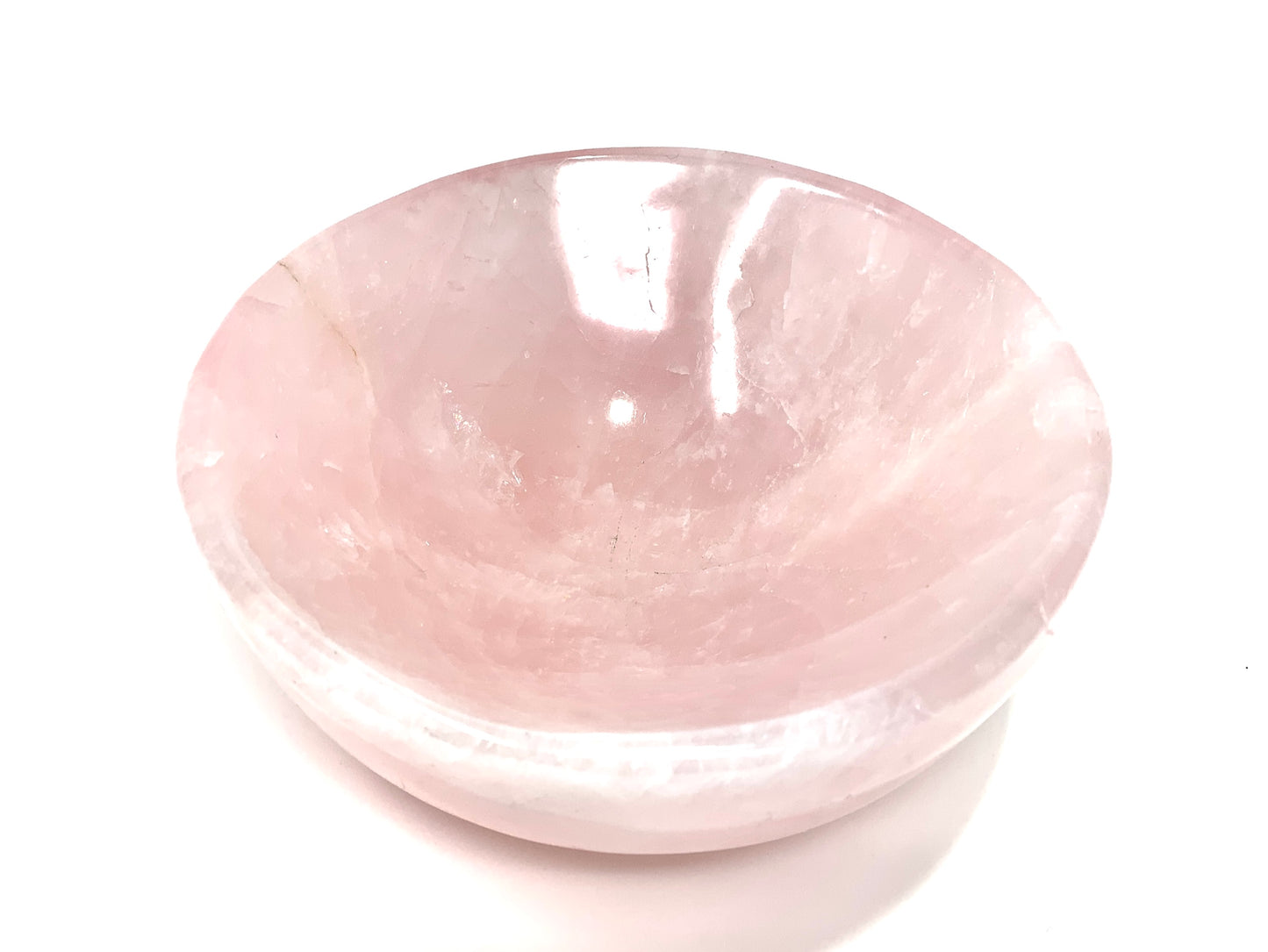 Rose Quartz Crystal Bowl 10.7cm