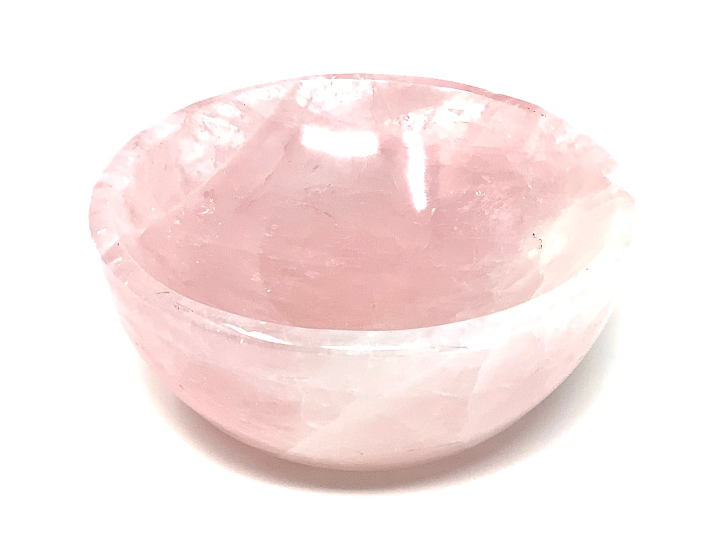 Rose Quartz Crystal Bowl 12cm