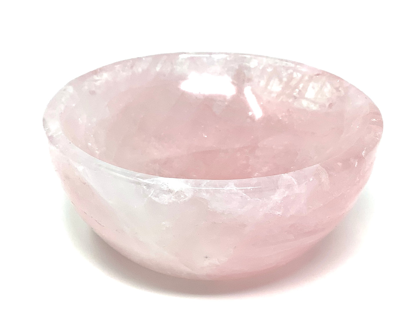 Rose Quartz Crystal Bowl 12cm