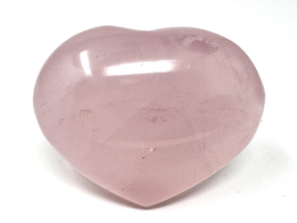 Rose Quartz Crystal Heart 4.9cm