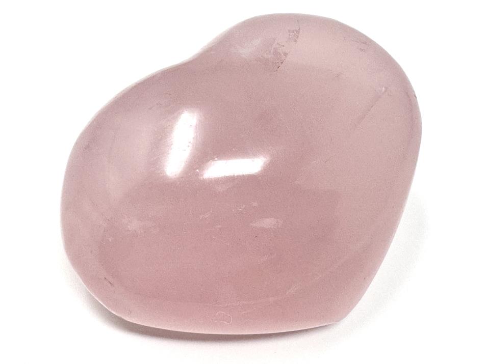 Rose Quartz Crystal Heart 4.9cm