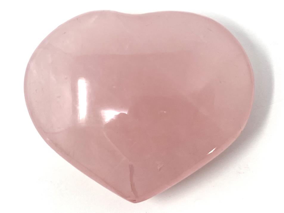 Rose Quartz Crystal Heart 5.3cm