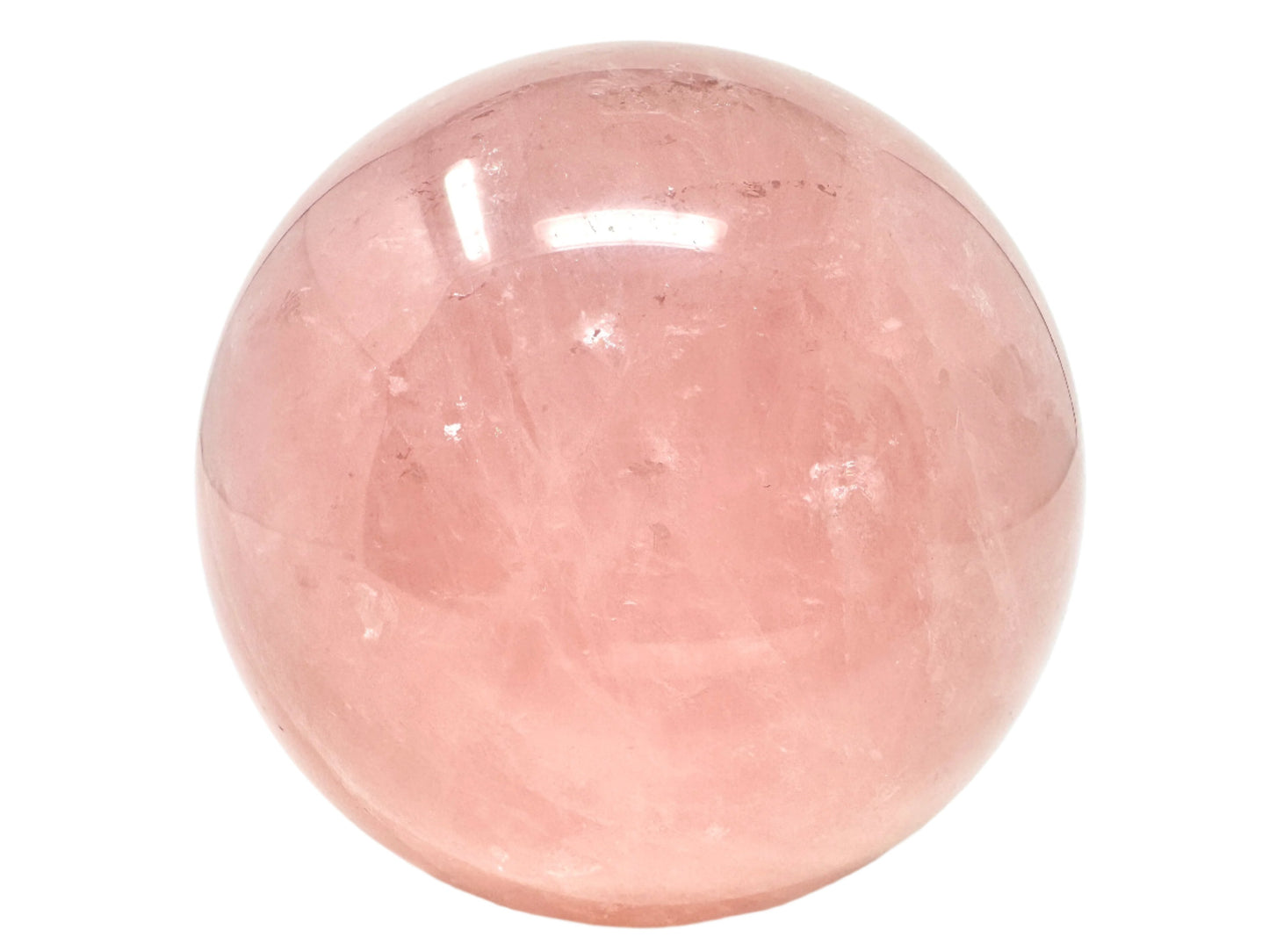 Rose Quartz Crystal Sphere Large 10cm