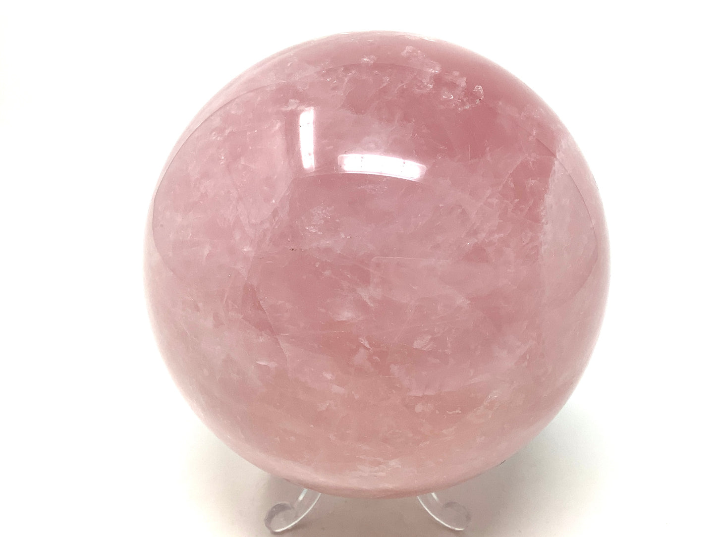 Rose Quartz Crystal Sphere Large 11.7cm