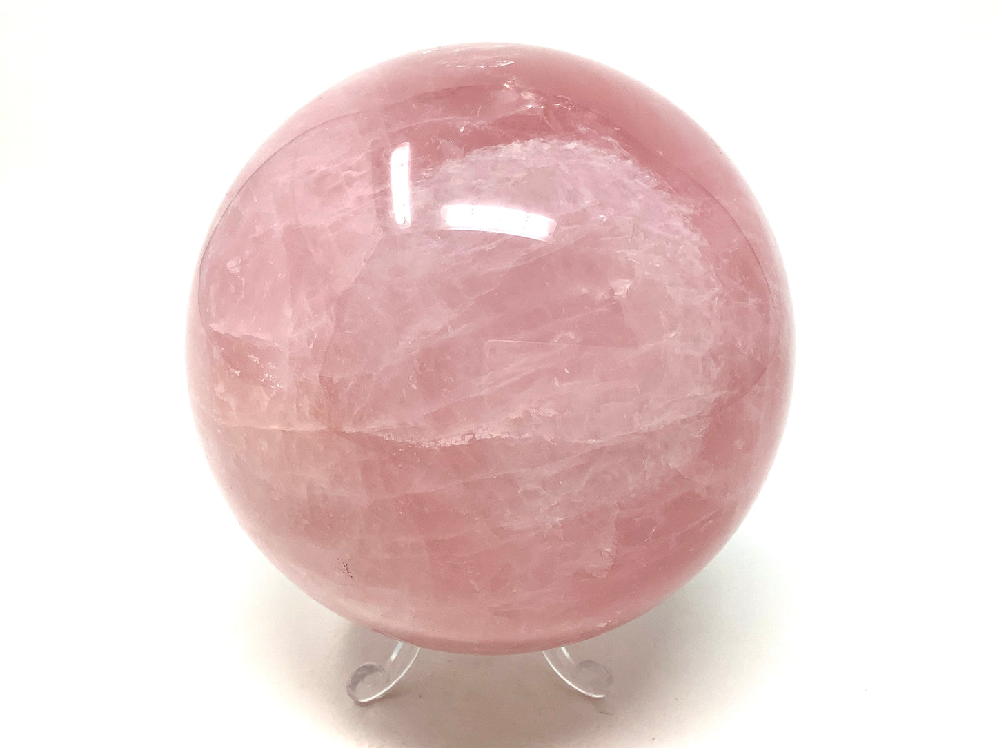 Rose Quartz Crystal Sphere Large 11.7cm