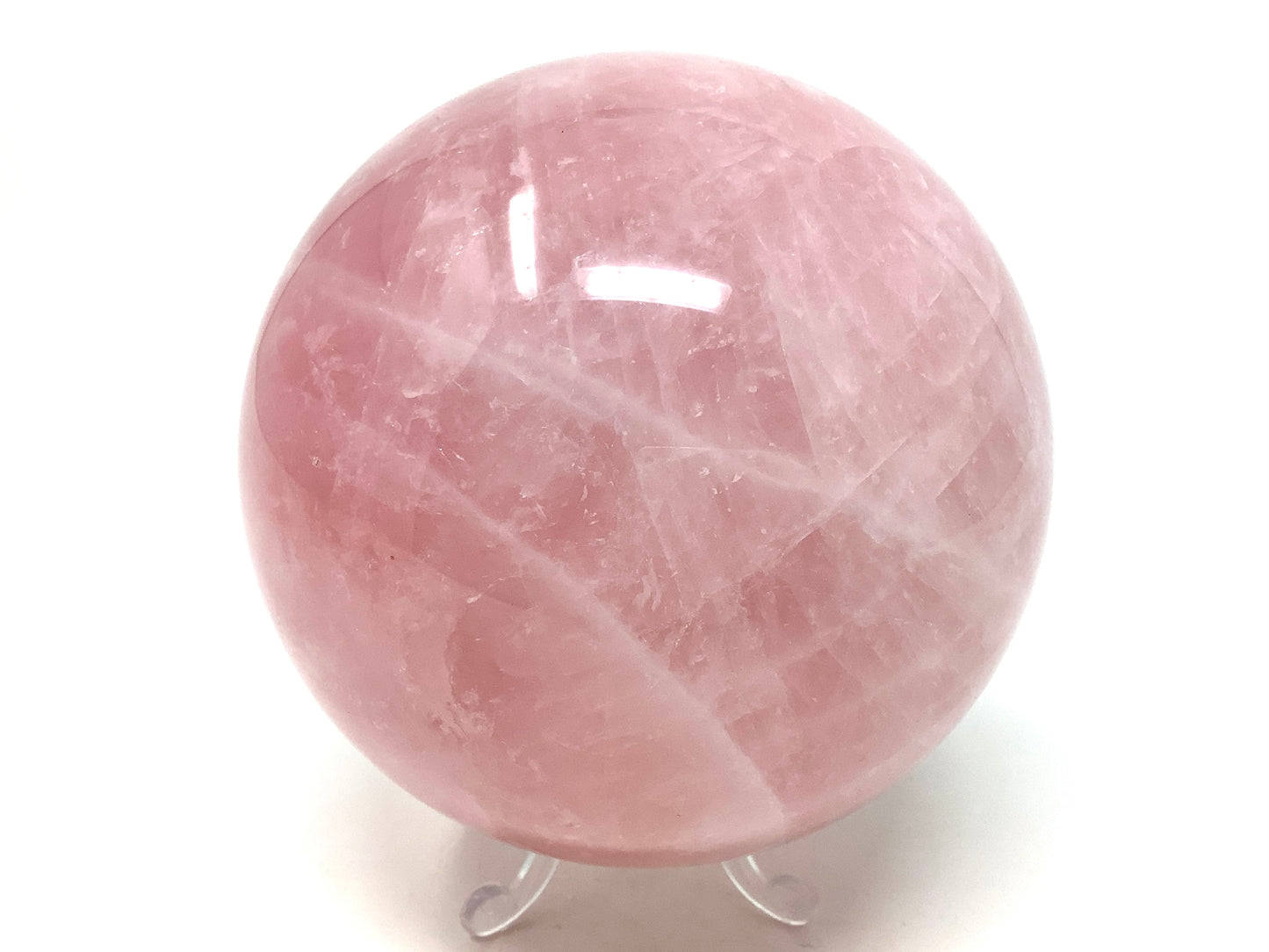 Rose Quartz Crystal Sphere Large 11.7cm