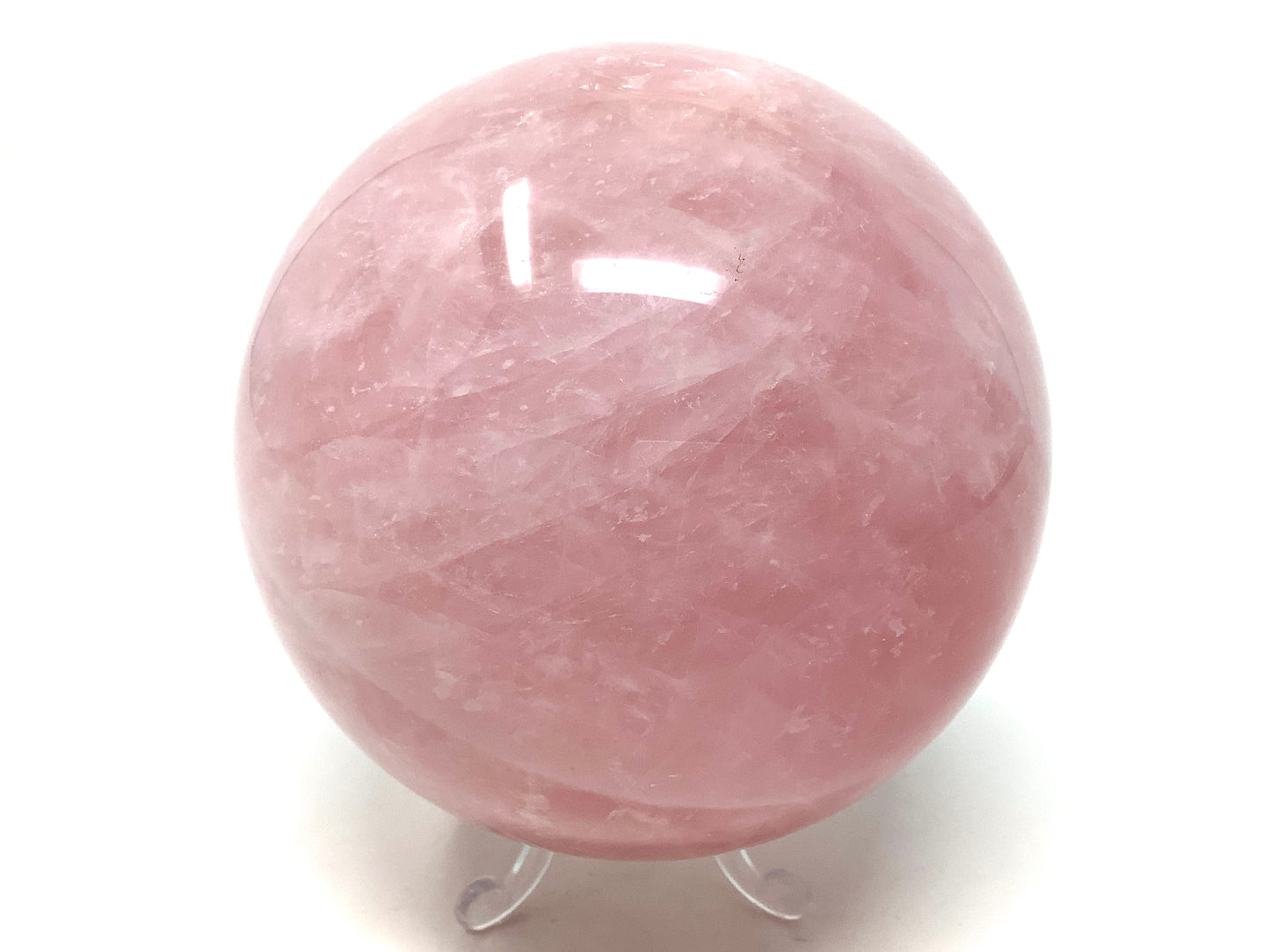 Rose Quartz Crystal Sphere Large 11.7cm