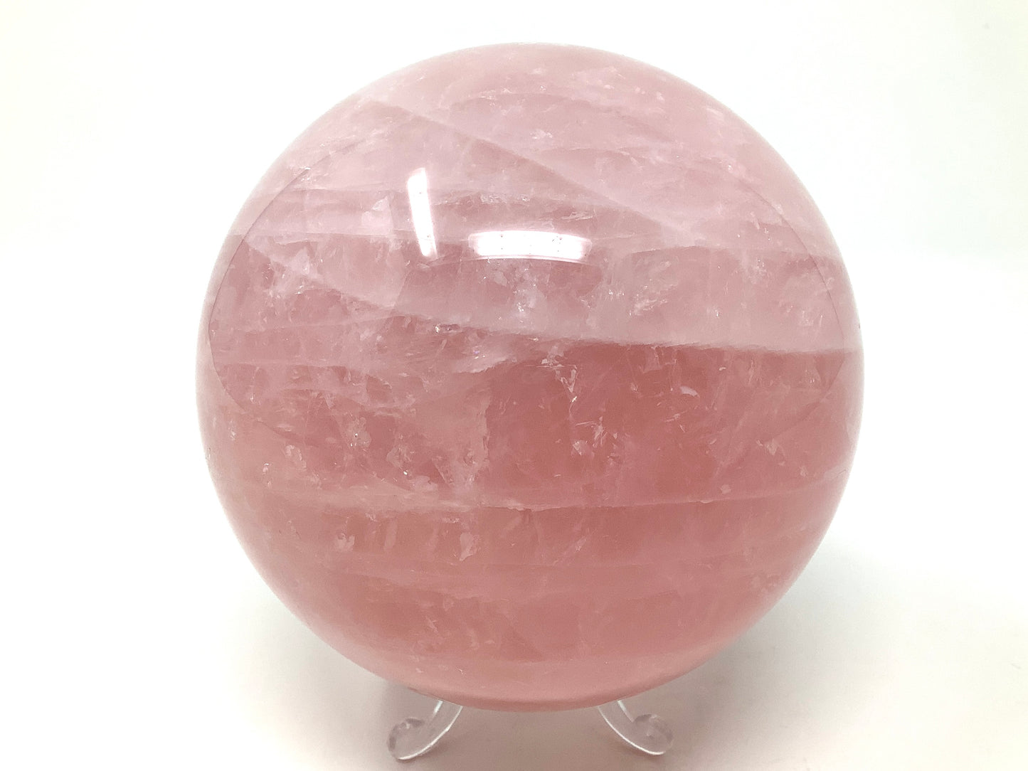 Rose Quartz Crystal Sphere Large 11.5cm