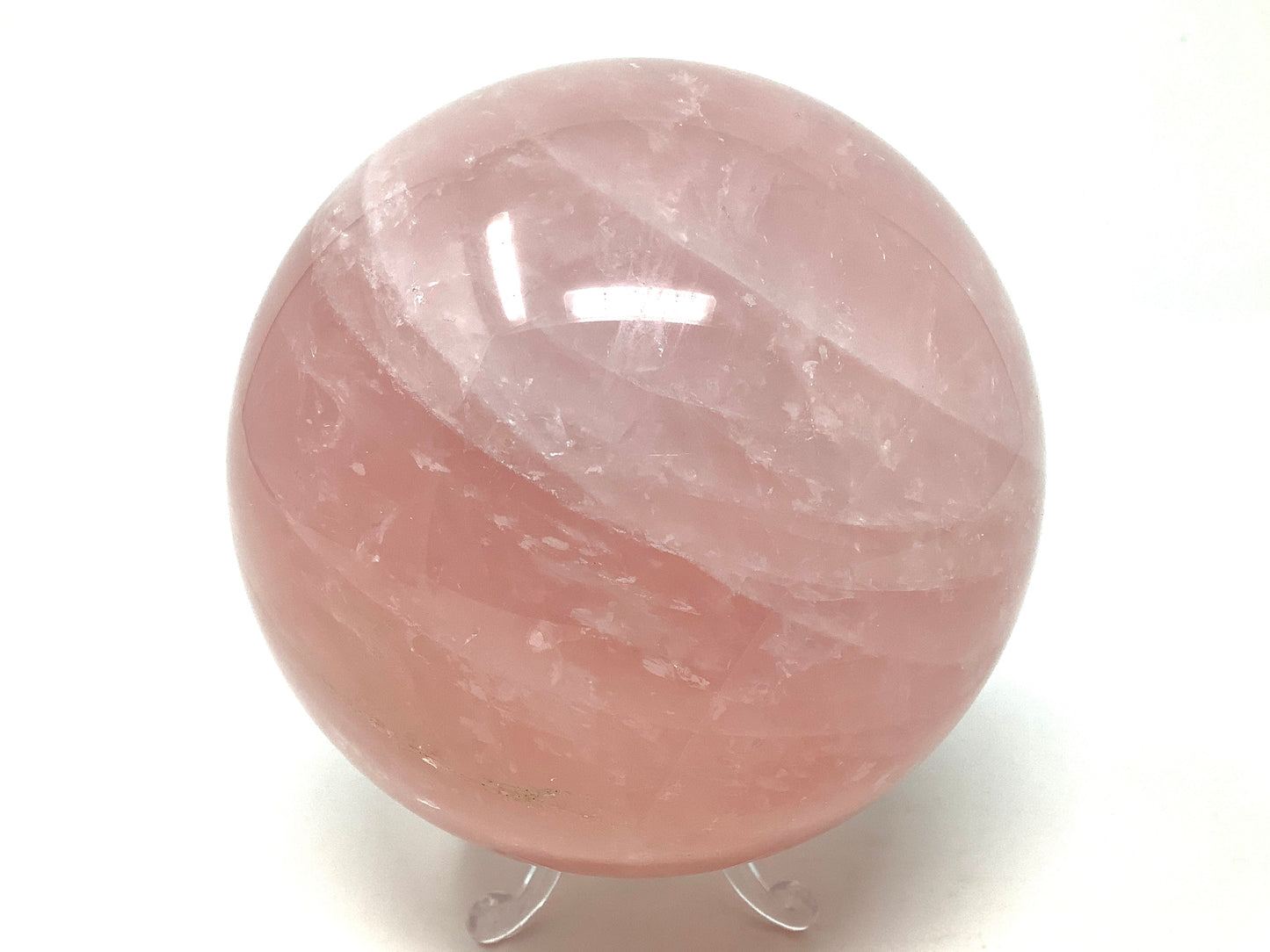 Rose Quartz Crystal Sphere Large 11.5cm