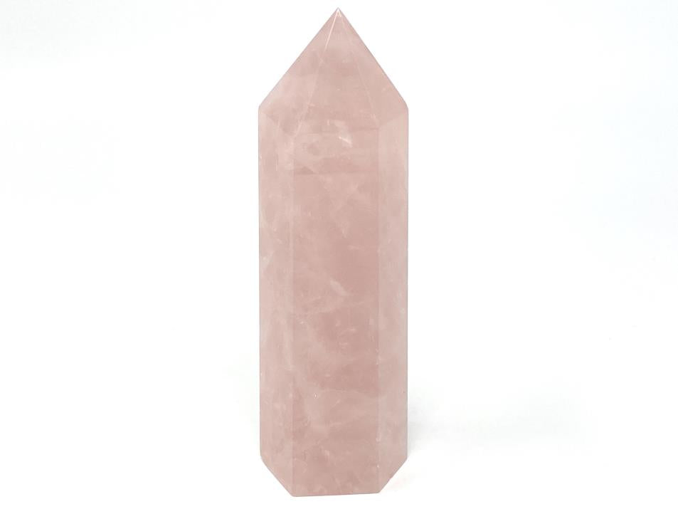 Rose Quartz Crystal Point Large 13.9cm