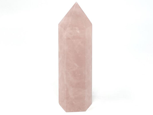 Rose Quartz Crystal Point Large 13.9cm