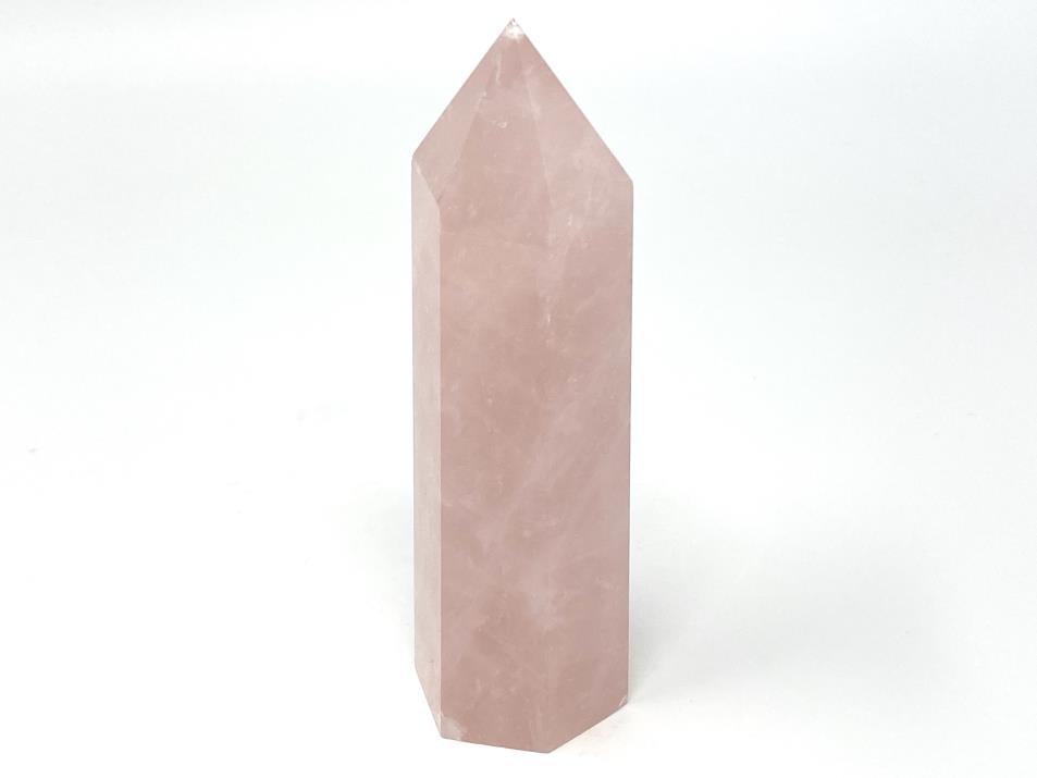 Rose Quartz Crystal Point Large 13.9cm