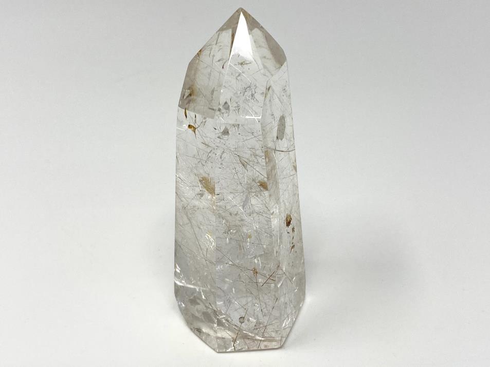 Rutilated Quartz Crystal Point 8.5cm