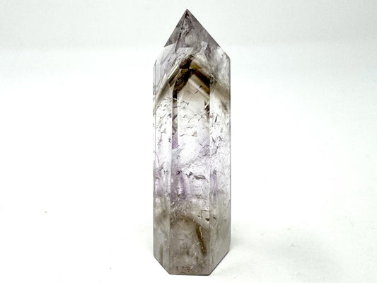 Smoky Amethyst Quartz Crystal Point 5.8cm