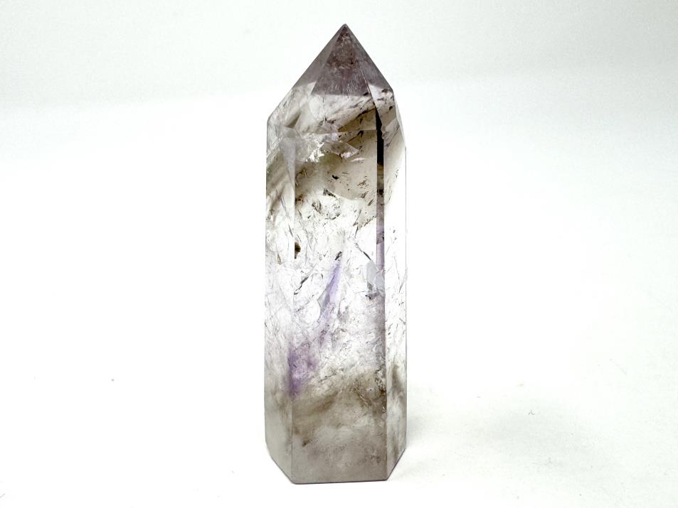 Smoky Amethyst Quartz Crystal Point 5.8cm