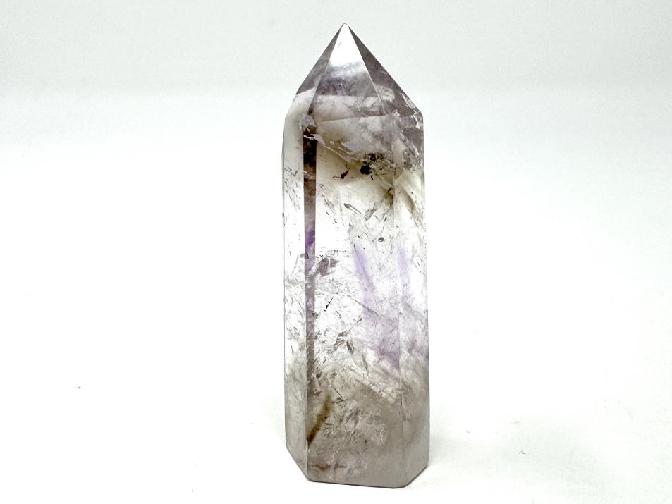 Smoky Amethyst Quartz Crystal Point 5.8cm