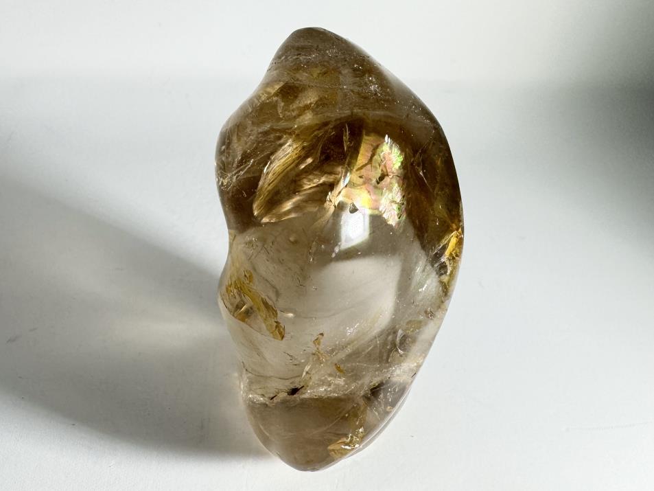 Smoky Quartz Crystal Flame Shape 8.7cm