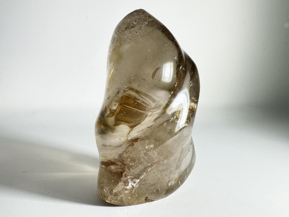 Smoky Quartz Crystal Flame Shape 8.7cm