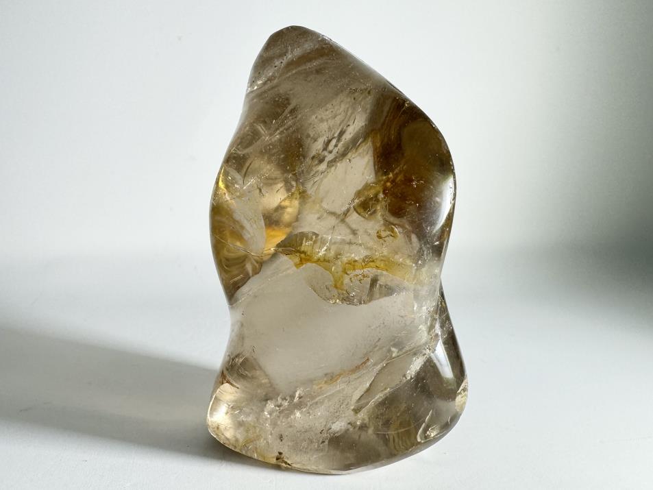 Smoky Quartz Crystal Flame Shape 8.7cm