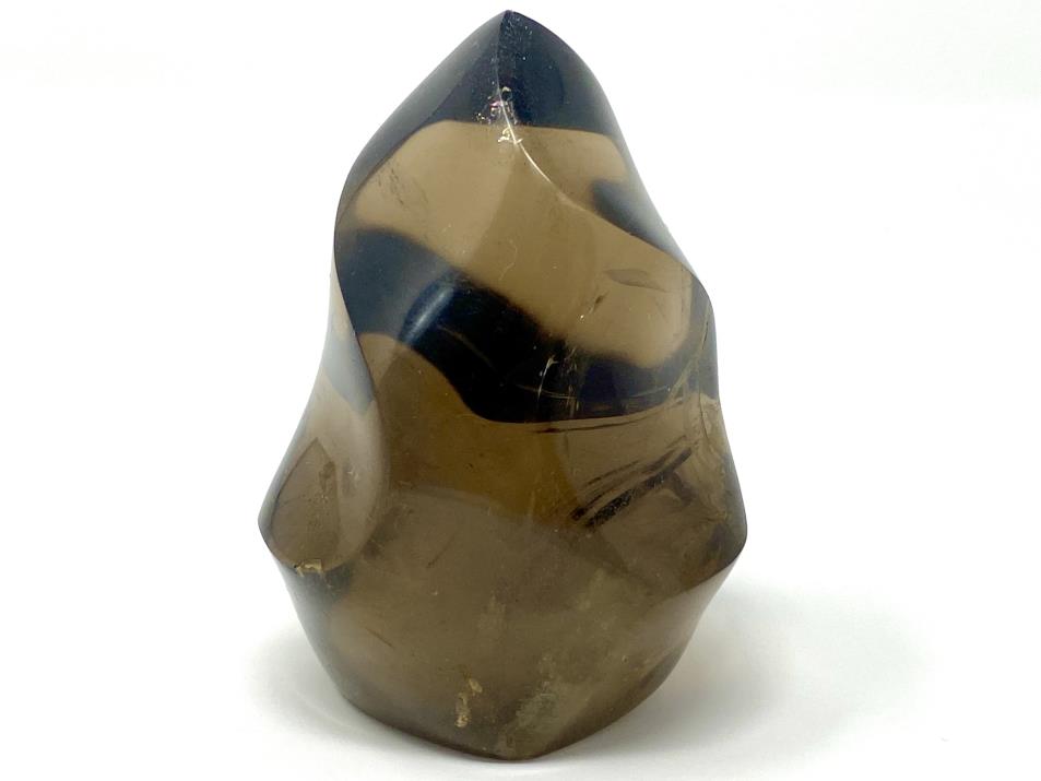 Smoky Quartz Crystal Flame Shape 7.9cm