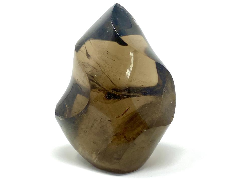 Smoky Quartz Crystal Flame Shape 7.9cm