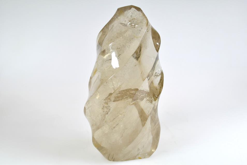 Smoky Quartz Crystal Flame Shape Large 16.7cm