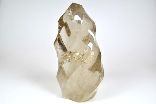 Smoky Quartz Crystal Flame Shape Large 16.7cm