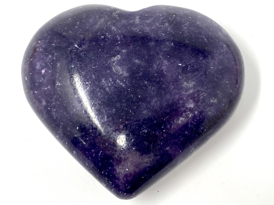 Lepidolite Crystal Heart 6.9cm