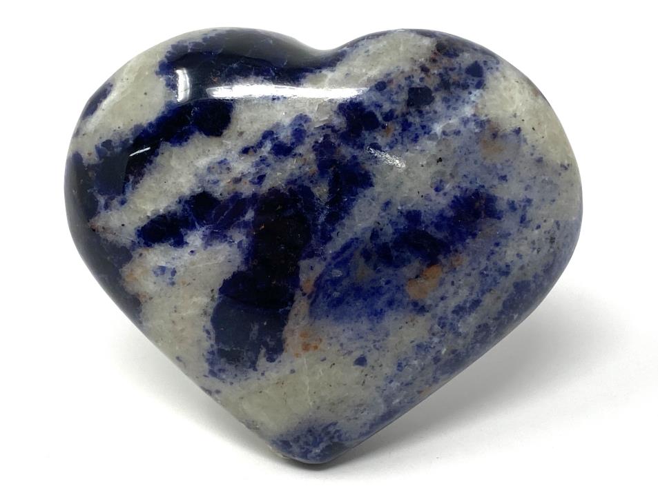 Sodalite Crystal Heart 7.3cm