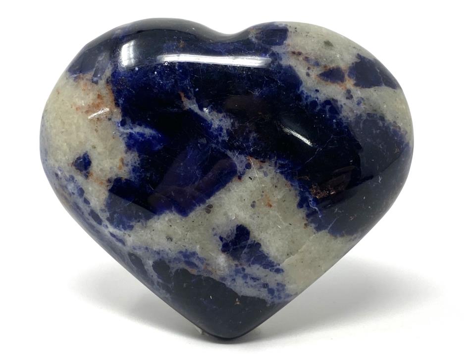 Sodalite Crystal Heart 7.3cm