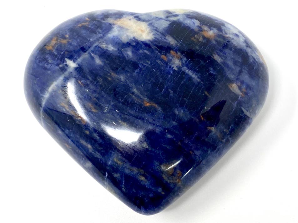 Sodalite Crystal Heart 7.3cm