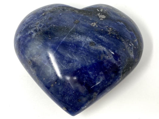 Sodalite Crystal Heart 7.2cm