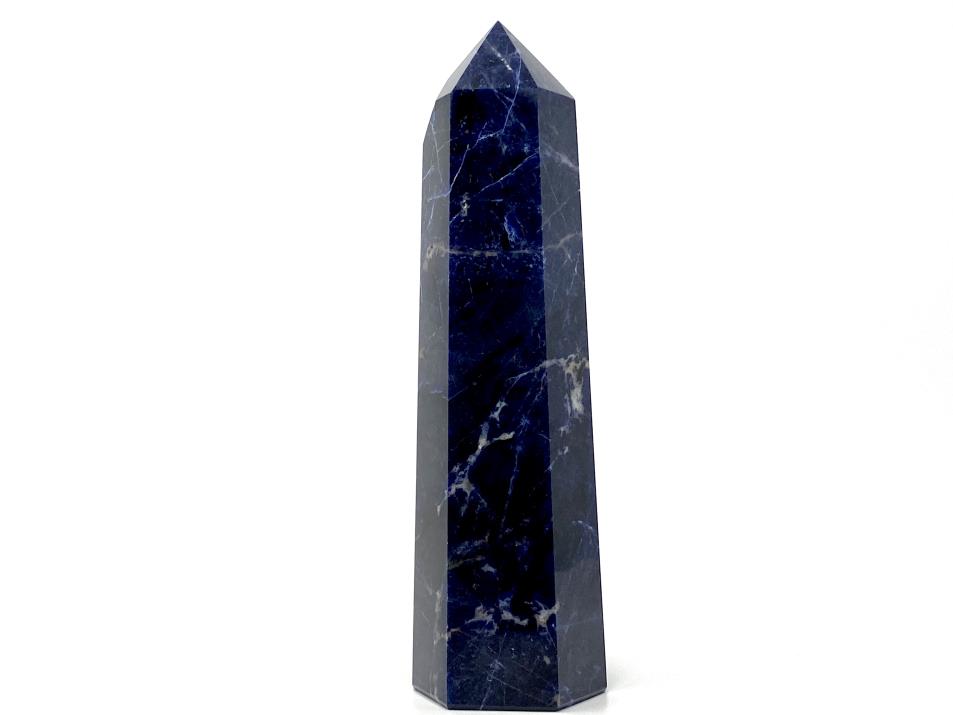 Sodalite Crystal Tower - Sodalite Point - Crystal Obelisk - Healing Crystal - Meditation sale Stones (2 Sizes Available)