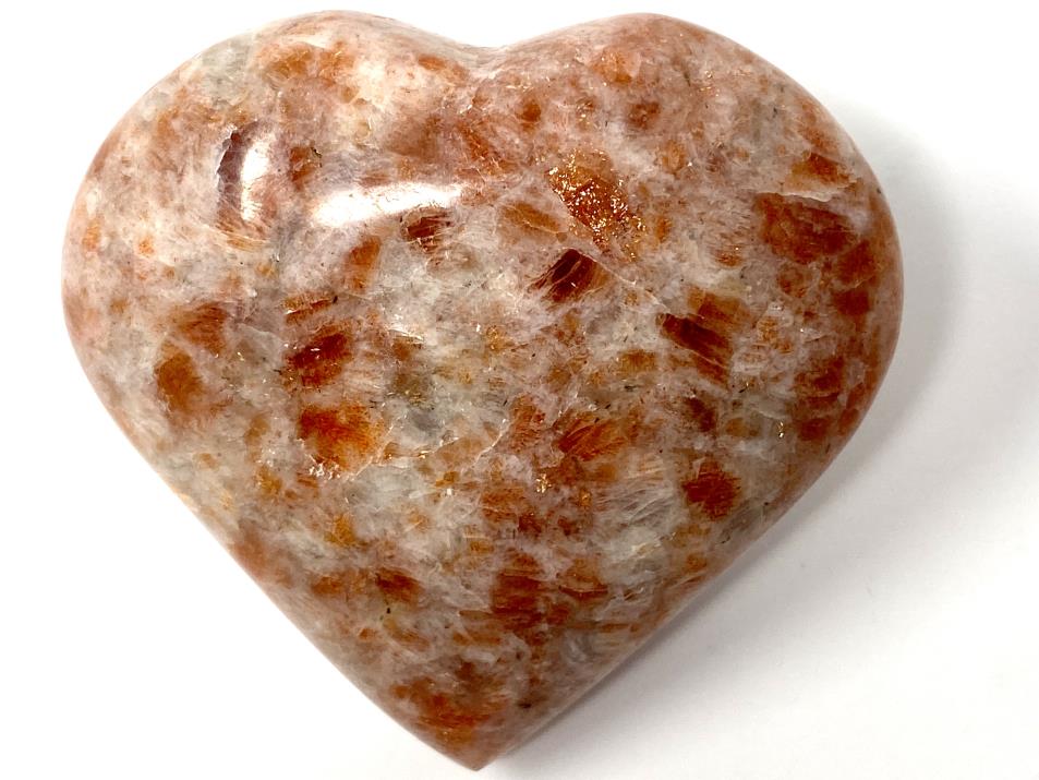 Sunstone Crystal Heart 7.2cm